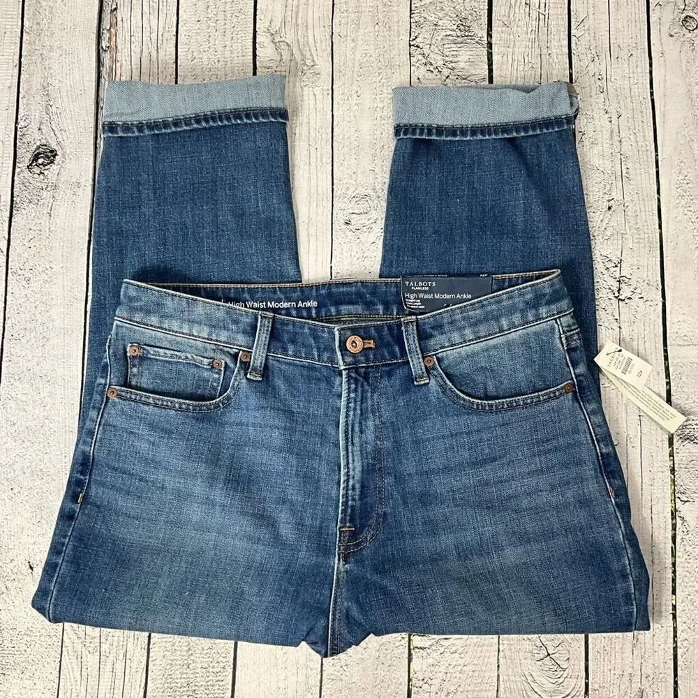 TALBOTS Flawless High Rise Modern Ankle Jeans